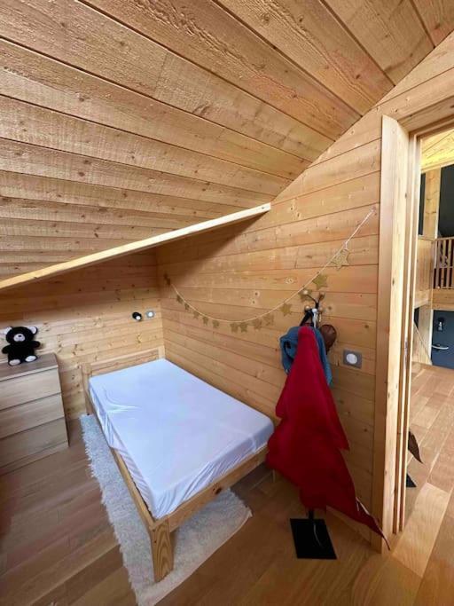 Chalet D'Architecte Avec Vue Panoramique Allos Exterior photo